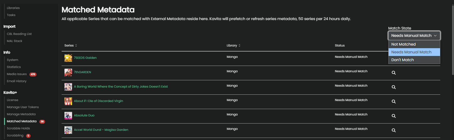 matched-metadata